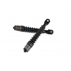 Shock Shaft (8mm) Set w/Alloy ball ends - 2Pcs REAR - BLACK | Rovan Sports